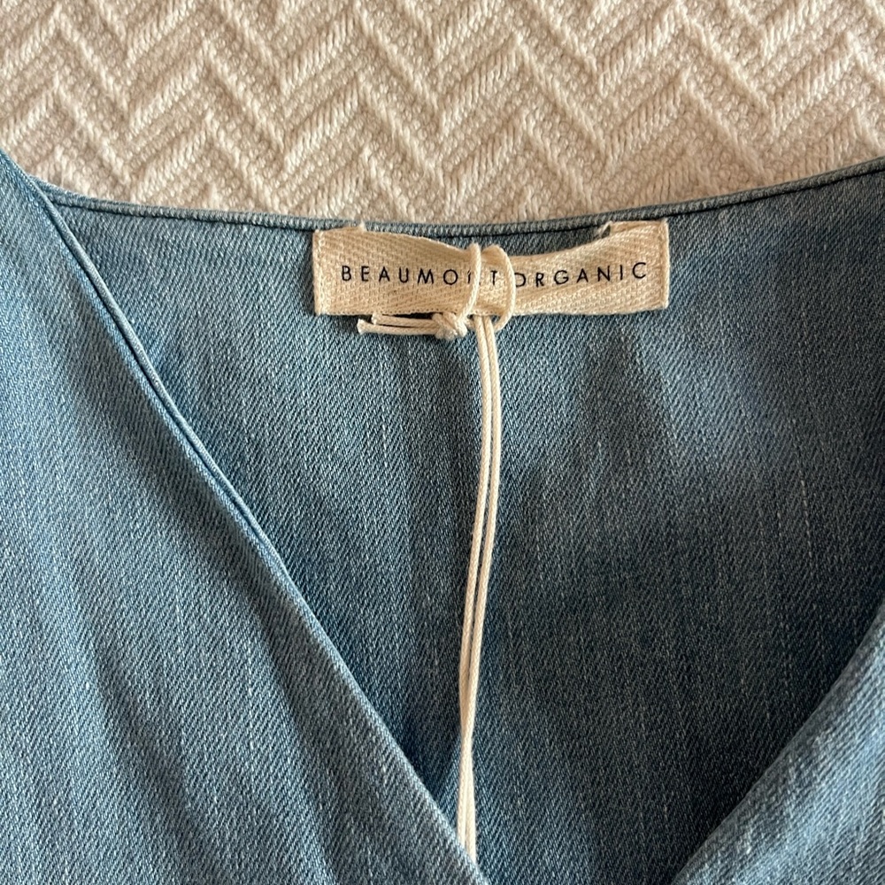 Beaumont Organic Denim Vest - Picture 4 of 14